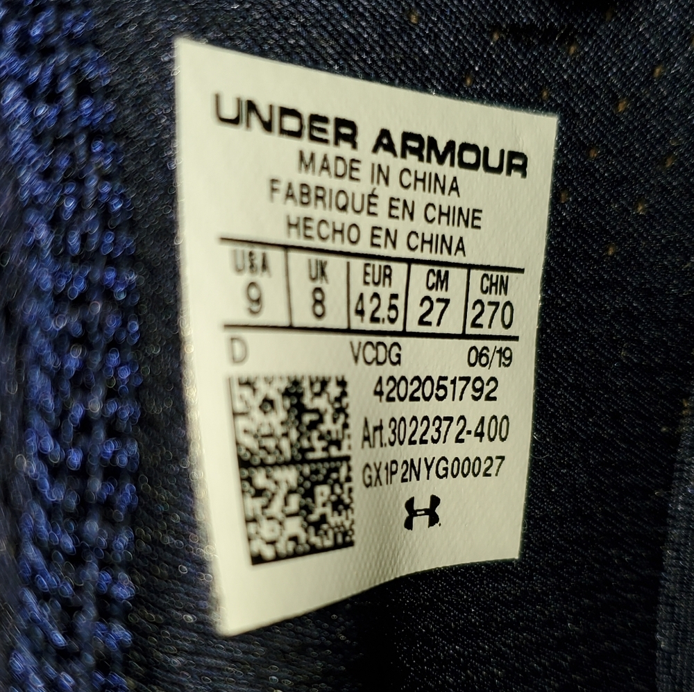 New Men's Under Armour Phantom - Picture 5 of 5